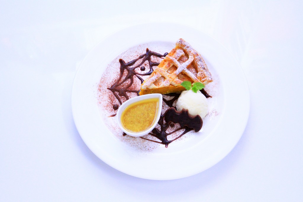 パンプキンパイ カット